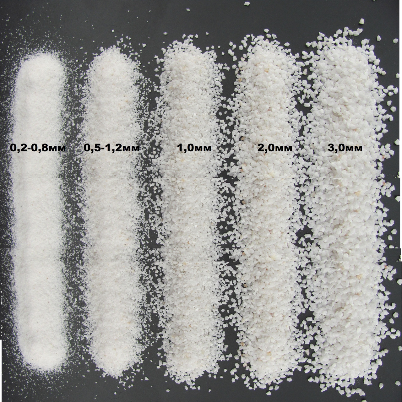 Белый мраморный песок микрокальцит 0.1-0.5 мм - фото 3 - id-p558683517