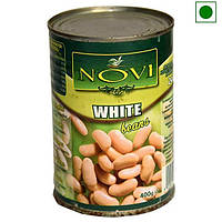 Фасоль белая NOVI White Beans 400 г Италия