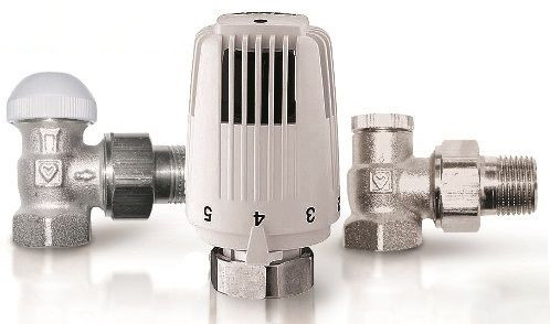 Термостатична кутовий комплект Herz 1/2 V772401