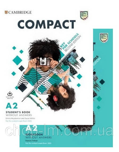 Compact Key for Schools Second Edition student's Pack – комплект (підручник + зошит) / Cambridge