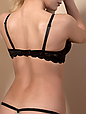 Бюстгальтер Acousma A6430BCH оптом, чашка C, колір Чорний, фото 4