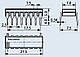 К555ИР10В (аналог SN74LS166) восьмірозрядній зсувній РЕГІСТР, фото 2