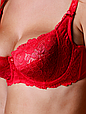 Бюстгальтер Diorella (61 583D), колір Червоний,  розмір 75D, фото 3