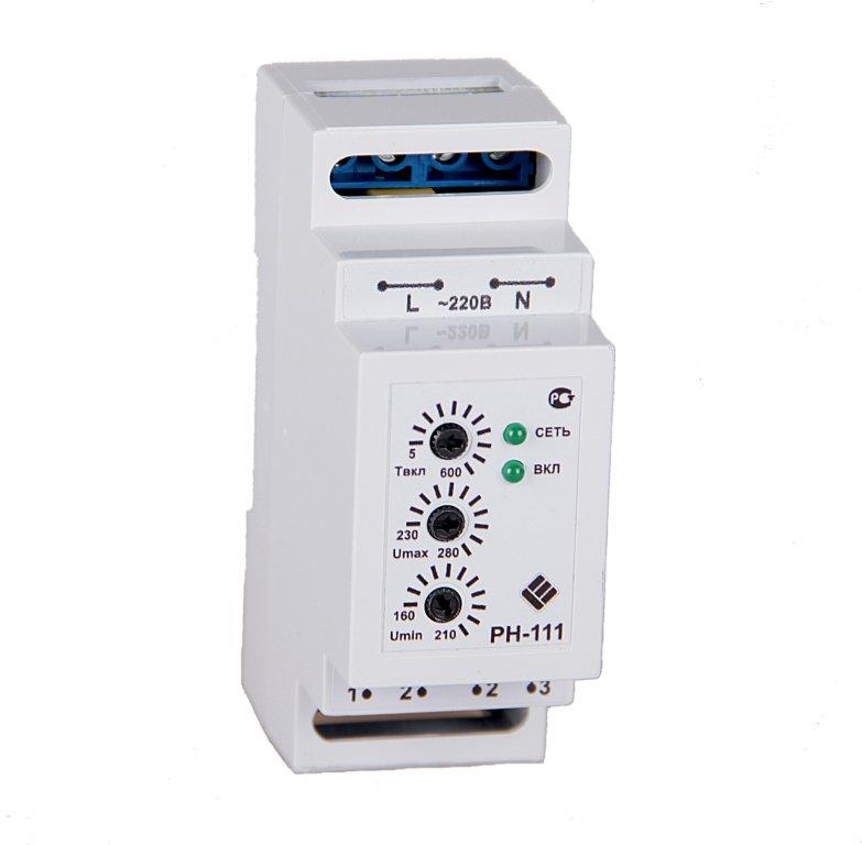 Реле напруги однофазне РН-111, фото 1