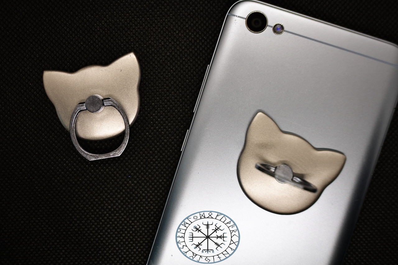 Кольцо держатель для телефона Кошка Попсокет на палец PopSocket  (ID#1133567580), цена: 89.98 ?, купить на Prom.ua