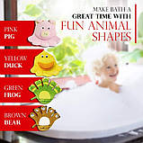 Дитяча рукавиця-мочалка дракончик TITANIA art.9200, фото 6