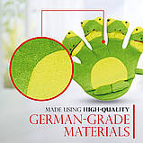 Дитяча рукавиця-мочалка дракончик TITANIA art.9200, фото 5