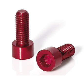 Болти для фляготримача XLC BC-X02, 2 шт., червоний