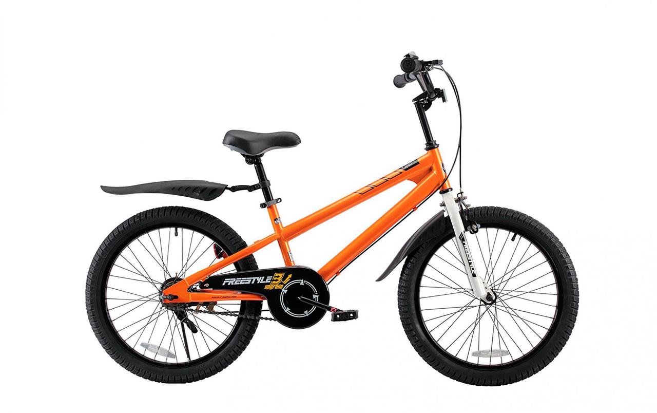 Велосипед RoyalBaby FREESTYLE 20", OFFICIAL UA, оранжевый