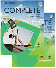 Complete First (FCE) for Schools Second Edition student's Pack: Комплект (підручник + зошит) / Cambridge