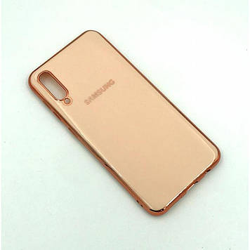 Чехол SAMSUNG A30S / A50 / A50S Silicon Case Gold