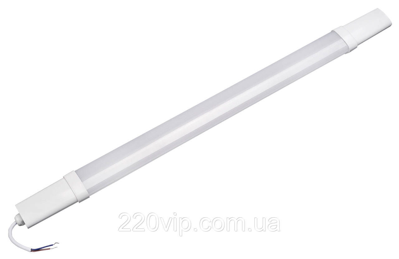Світильник ІР65 SLIM 36Вт 6000K, 2800 lm 1200mm пиловологозахищений Lezard, Лезард промисловий, лінійний лід