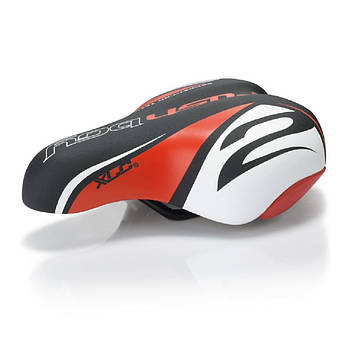 Сідло XLC SA-C02 дитяче 180x145мм, чорно-червоне, 303г