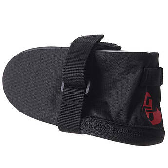 Сумка підсідельна Ghost 0.5 л чорно- червона