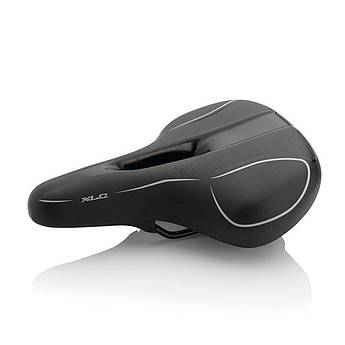 Сідло XLC SA-T10 City/Urban, чорне, чоловіче, 275x210mm, 710 гр.
