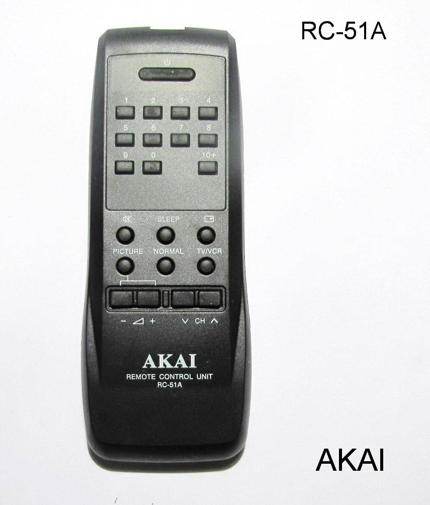 Пульт дистанційного керування для телевізора AKAI, RC-51A.