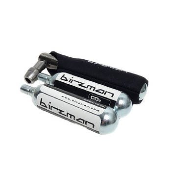 Насос велосипедний Birzman Roar/на стиснутому газі CO2/3 картиджу х 25 г