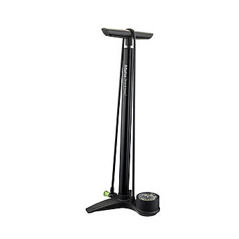Насос велосипедний Birzman Maha Push & Twist MTB II / підлоговий / чорний