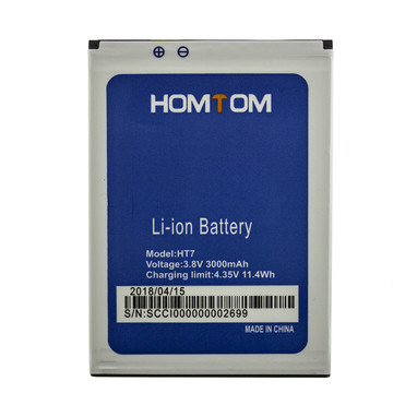 Аккумулятор Homtom HT7, 3000 mAh  Original PRC