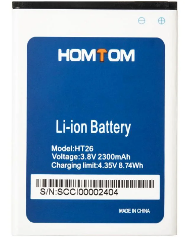 Акумулятор Homtom HT26, 2300 mAh Original PRC