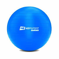 Фитбол мяч для фитнеса + насос Hop-Sport 65cm HS-R065YB синий