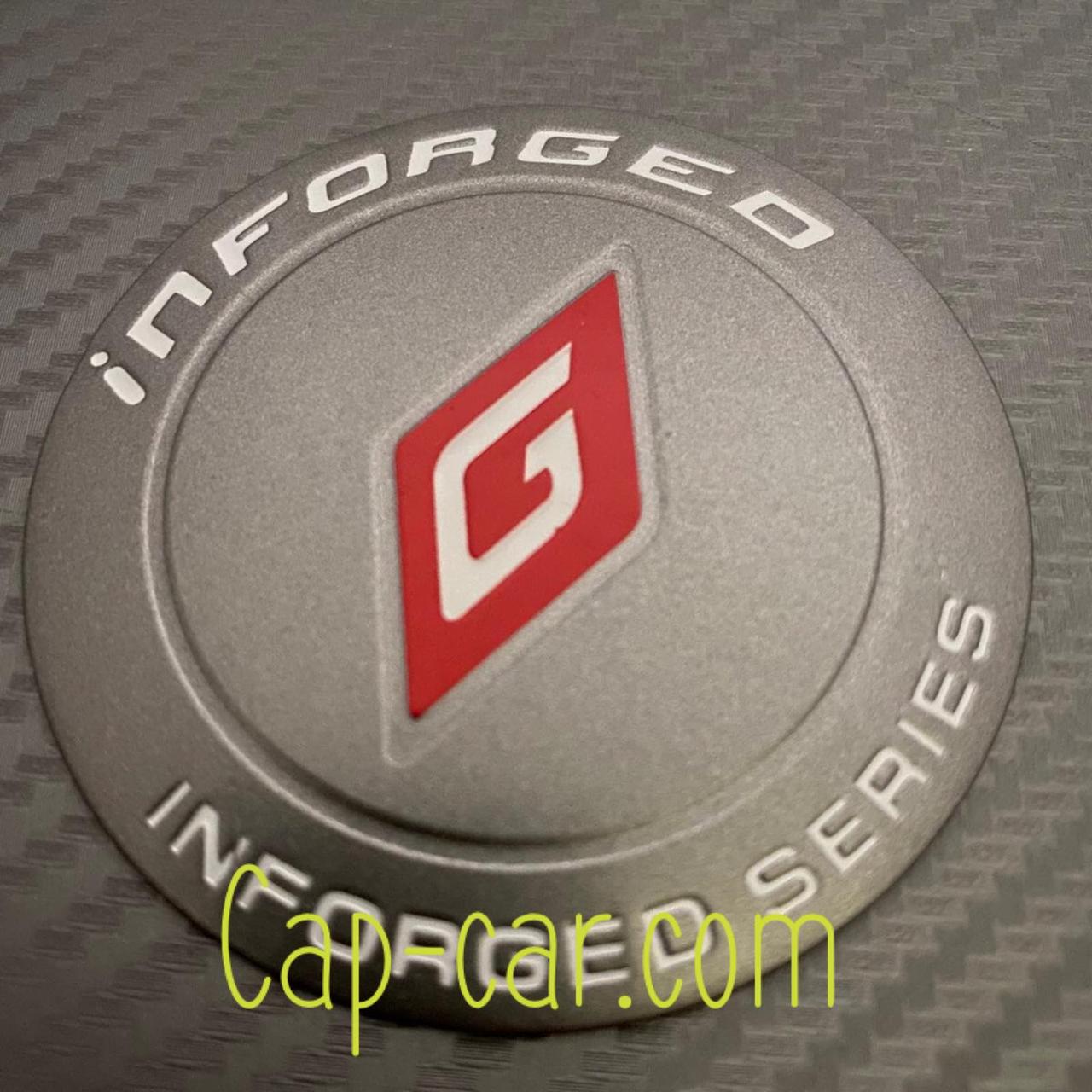 3D-наклейки для дисків Inforged (Інфоргед) 65 мм. метал Ціна вказана за комплект наклейок із 4 штук.