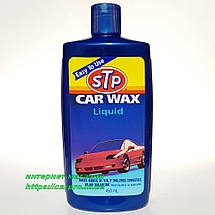 Захисна поліроль кузова рідкий віск STP Car WAX Liquid 450 мл., фото 3