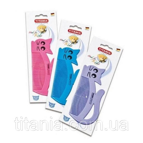 Гребінець дитяча кішечка TITANIA 1816, фото 1