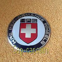 3D-наклейки для дисків з емблемою HRE 65 мм. метал. Ціна вказана за комплект наклейок із 4 штук.