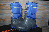 Детские зимние сноубутсы Merrell Snow Quest Lite Waterproof Snow Boot 30 euro