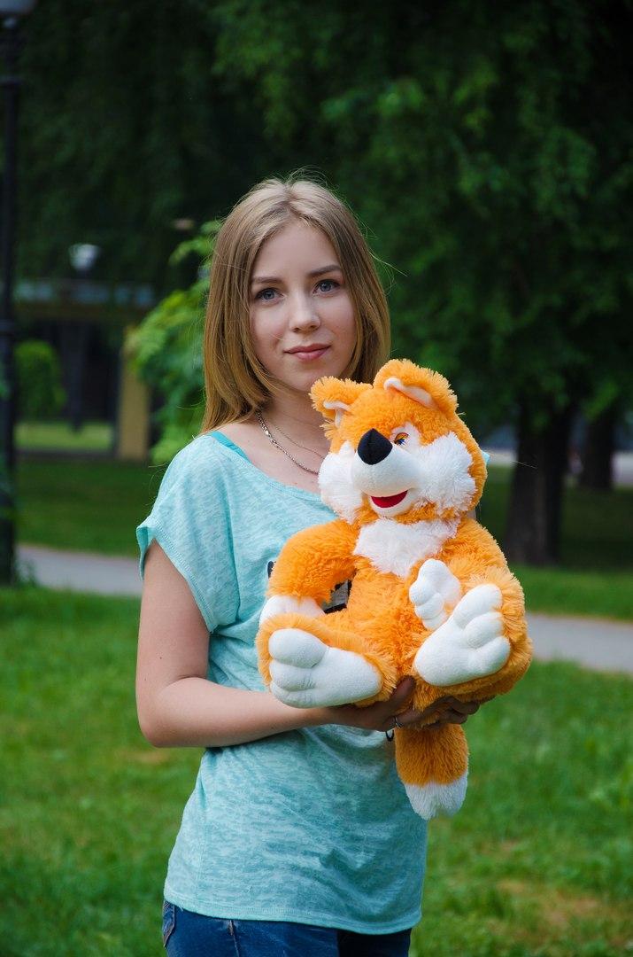 М'ЯКА ПЛЮШЕВА ІГРАШКА ЛИСИЧКА 40 СМ
