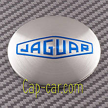 Наклейки 56мм для дисків з емблемою Jaguar. (Ягуар) Ціна вказана за набір з 4-х штук