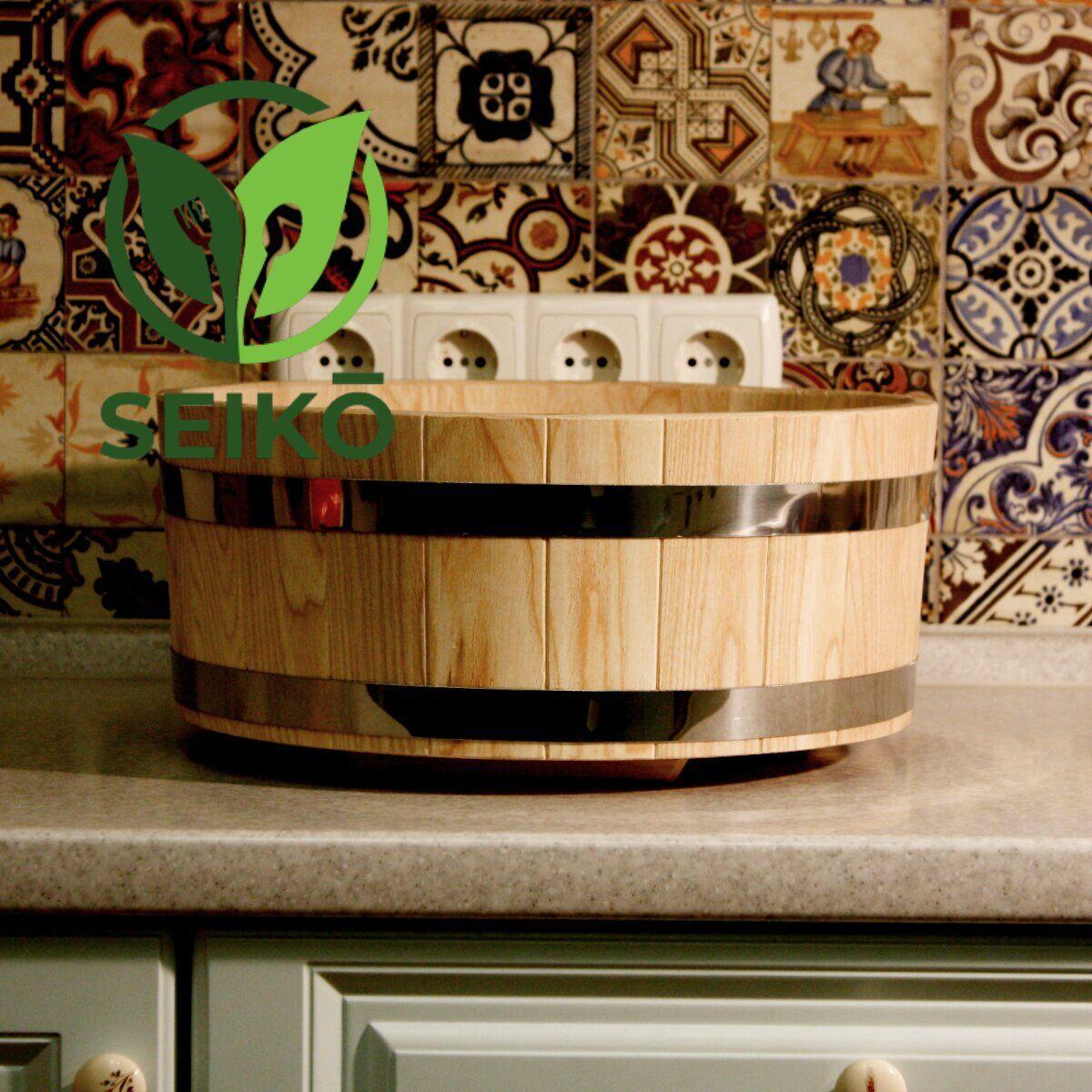 Хангірі (кадка для приготування рису) з ясена Seik÷TM, 20 літрів, діаметр 52 см