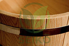 Хангірі (кадка для приготування рису) з ясена Seik÷TM, 10 літрів, діаметр 39 см, фото 4