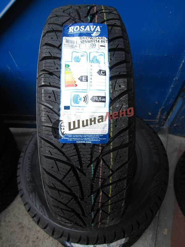 Шины Rosava Snowgard 185/65 R14 86T нешип Украина 2023 (зима) (ID ...