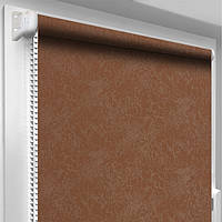 Жалюзи или рулонные шторы на балкон "DecoSharm" Агат 1827