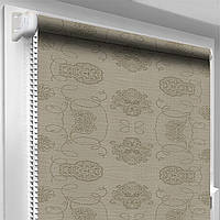 Горизонтальные рулонные шторы "DecoSharm" Кинга 405