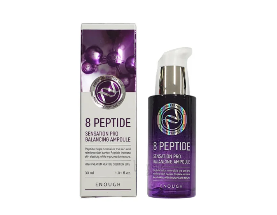 Омолоджувальна сироватка для обличчя з пептидами Enough 8 Peptide Sensation Pro Balancing Ampoule — 30 мл