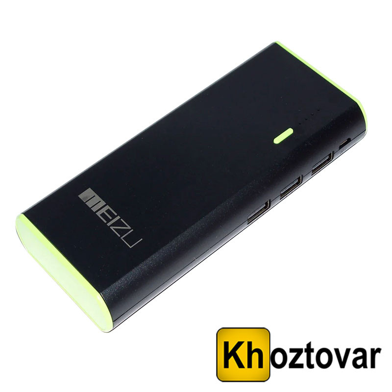 Зовнішній акумулятор з ліхтариком Meizu Power Bank 30000 mAh ⁇ 3 USB