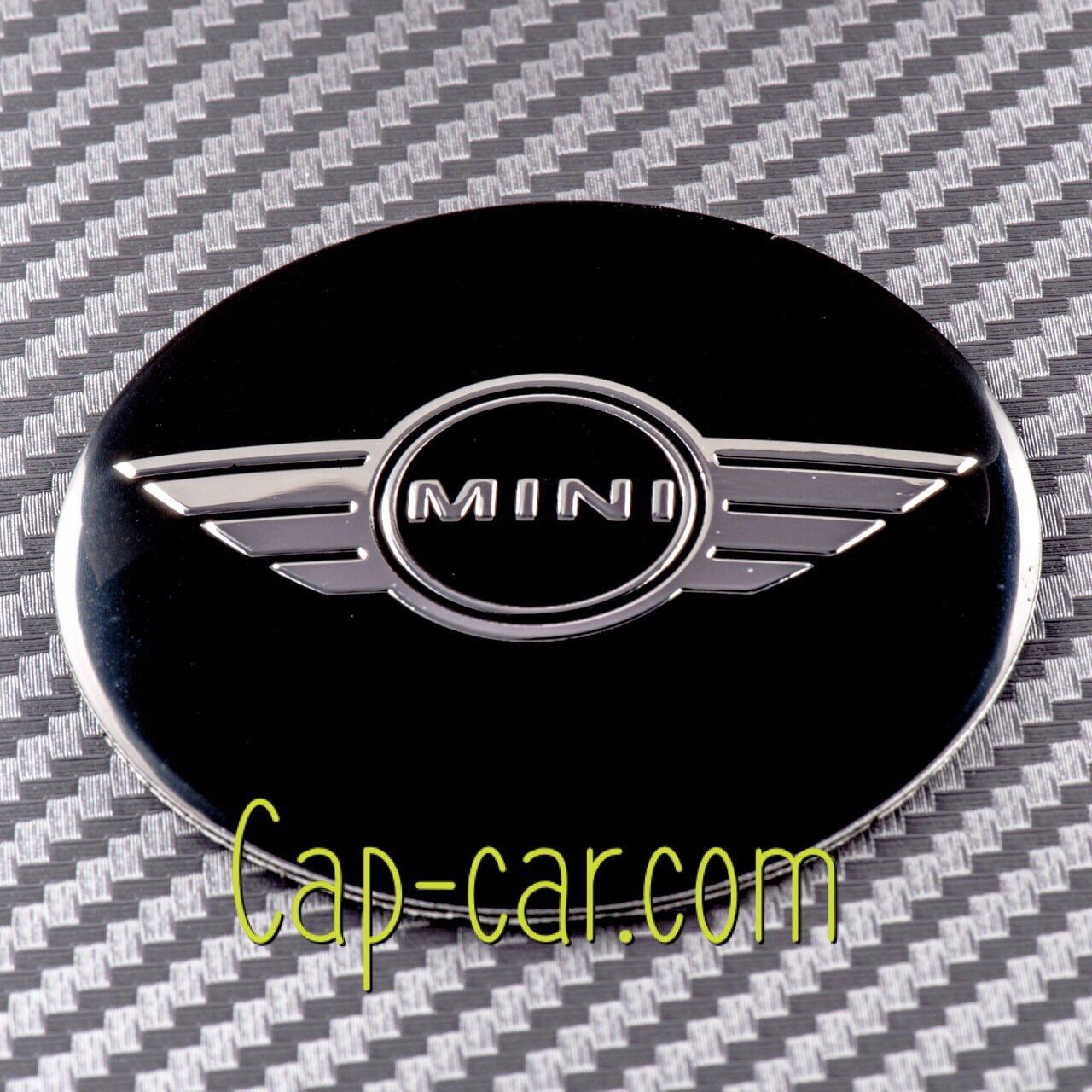 Наклейки для дисків з емблемою Mini. ( Міні ) Ціна вказана за комплект з 4-х штук