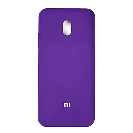 Чохол Silicone Case на Xiaomi Redmi 8A Violet, фото 2