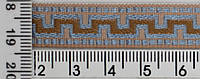 Лента-джакард "змейка" св голуб уп=46м