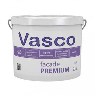 Vasco Facade Premium акрилова фасадна фарба, модифікована силіконом, 0.9 л, 2,7 л, 9 л, фото 2