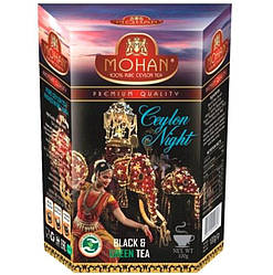 Чай чорний та зелений чаю Цейлонська ніч Mohan 100 гр