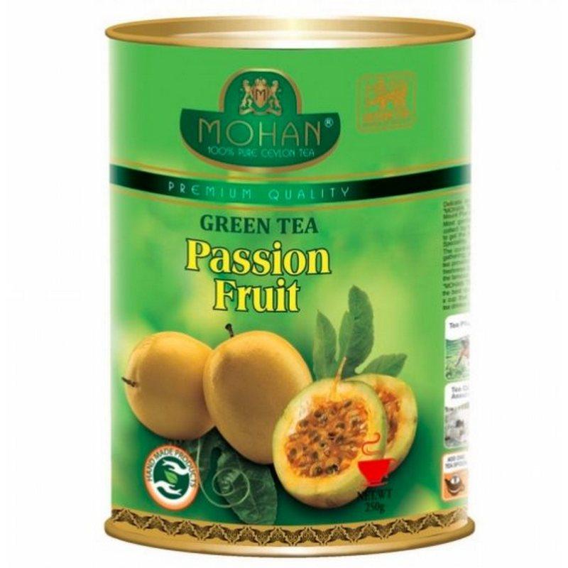 Чай зелений з маракуйя в банку Mohan 250 гр