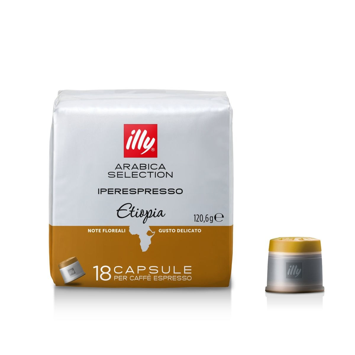 Кава в капсулах illy IperEspresso Ethiopia 18 шт Італія капсули Іллі айпер Ефіопія