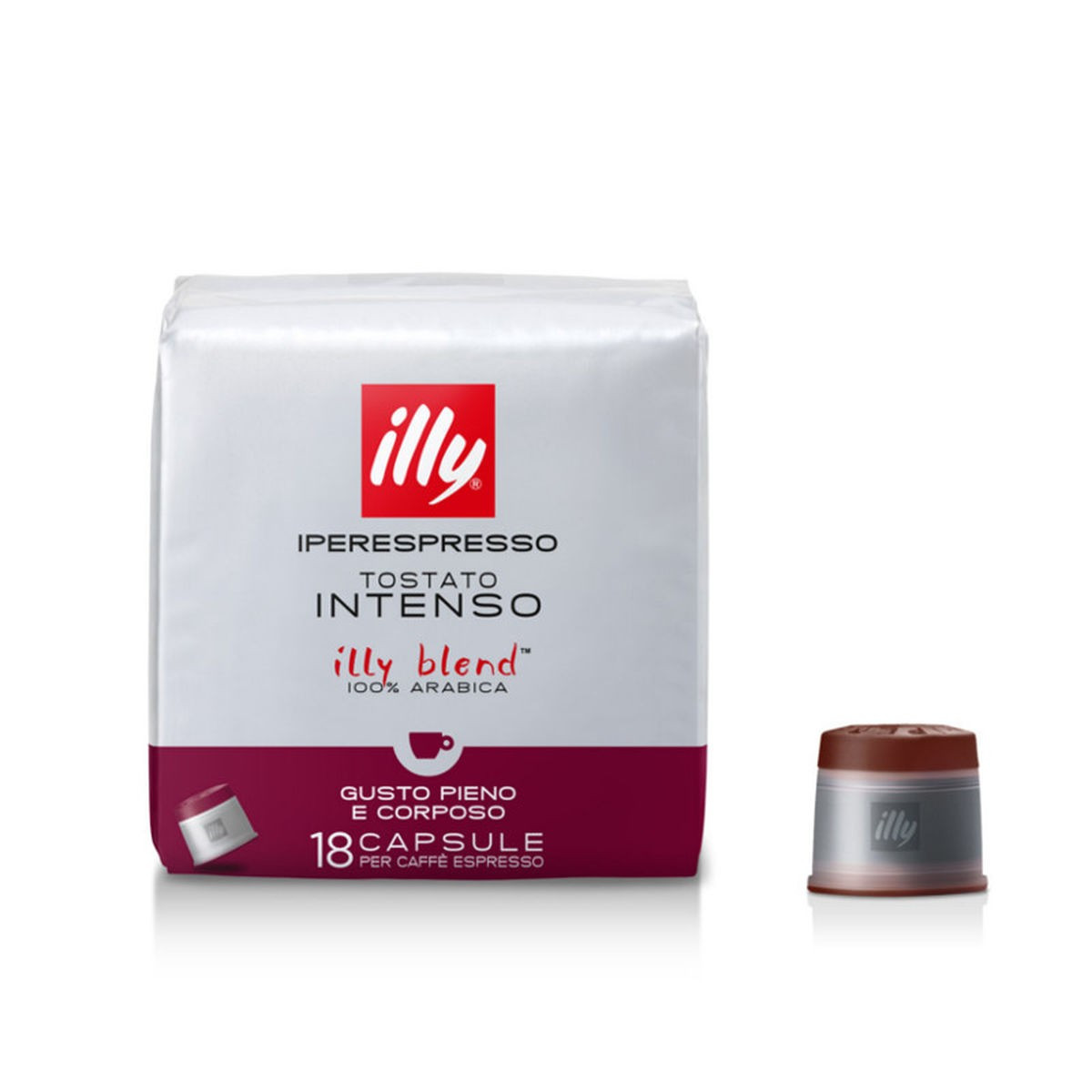 Уценка! Кофе в капсулах illy IperEspresso Intenso 18 шт., Италия (Илли айпер)