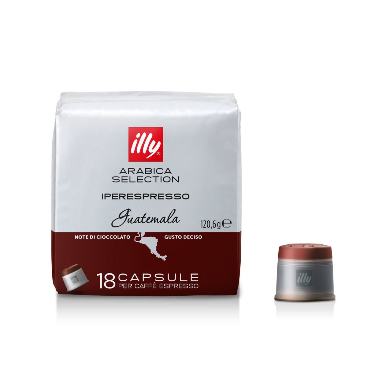 Кава в капсулах illy IperEspresso Monoarabica Guatemala 18 шт. Італія Іллі айпер