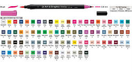 Маркер акварельний ZIG Art & Graphic Twin