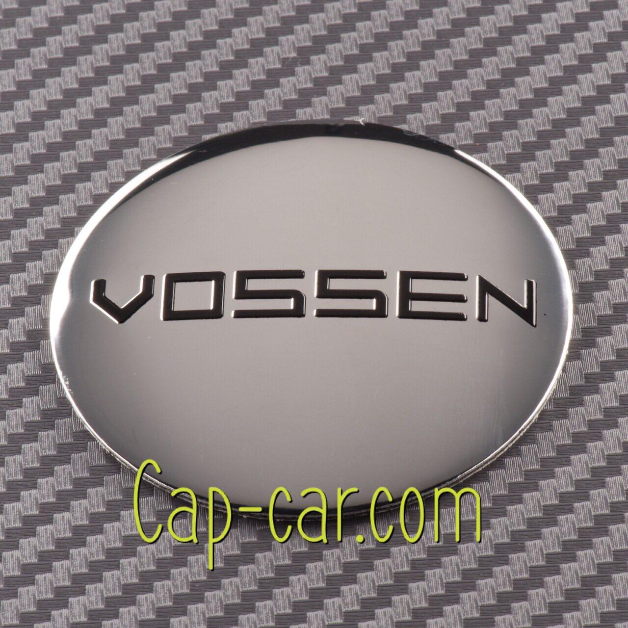 Наклейки для дисків з емблемою Vossen. ( Воссен ) Ціна вказана за комплект з 4-х штук